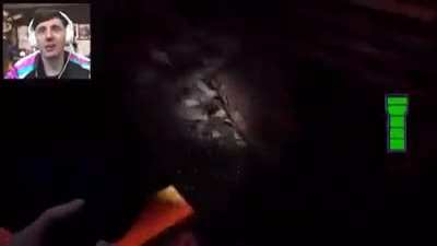 He couldn't just go down