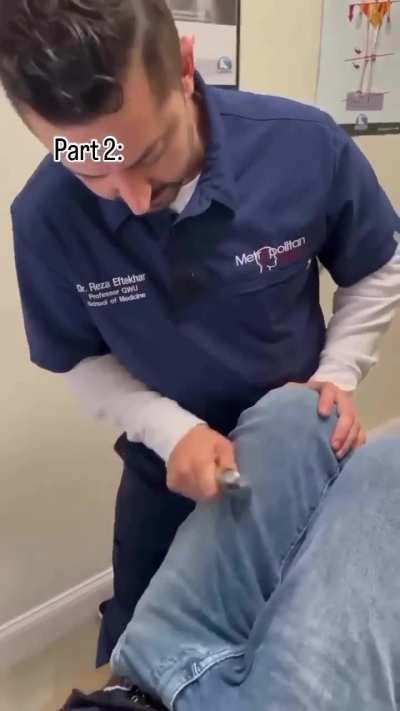 Broke his back