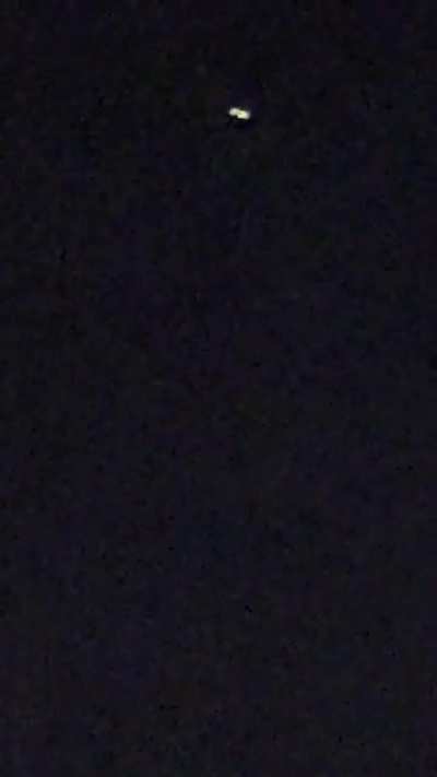 Spotted a UFO a few minutes ago in Vancouver, Canada. Seems to be an infamous black triangle.
