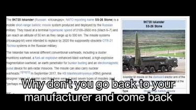 Since Putin's yapping about "unhittable" missiles again