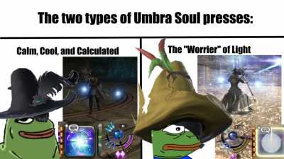 Just a little something I noticed, I'm a "Worrier" myself lol