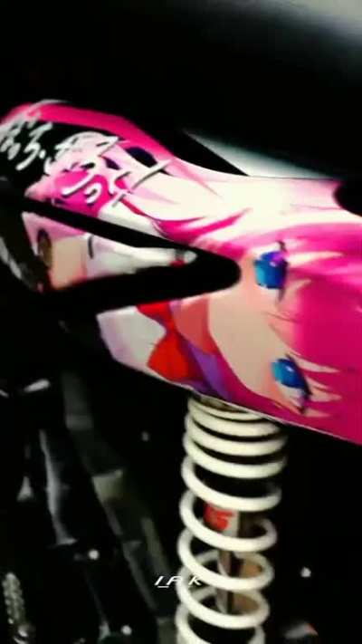 Bocchi the motorcycle