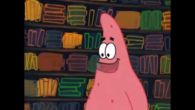 "It's okay, Patrick! Spiraling, over."