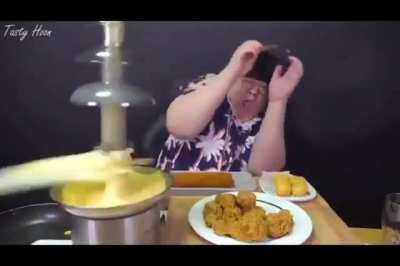 Cheese fondue