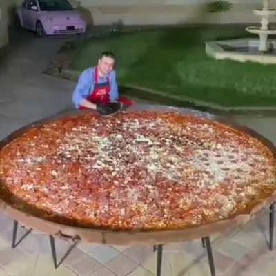 Homemade pizza