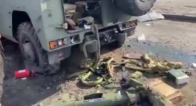 Another view on destroyed russian sabotage group in my Kharkiv. 🇺🇦