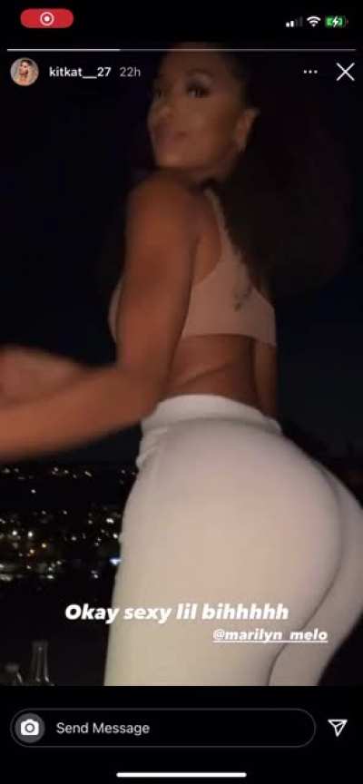 Body moving softly