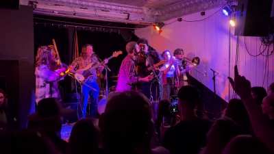 Odie Harr &agrave; la Casa del Popolo hier soir.