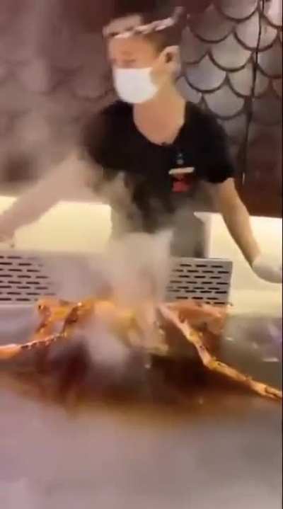 Hot food