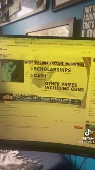 Only in Americaaaaa. Get your vaccine.