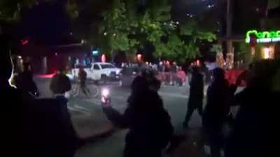 Seattle antifa/BLM rioters trample conservative reporter's 1st Amendment right to freedom of press
