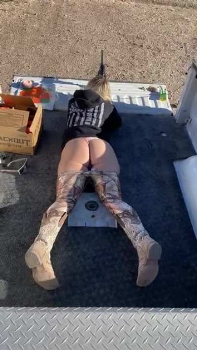 Went out shootin today! Can you guess the caliber? 😛