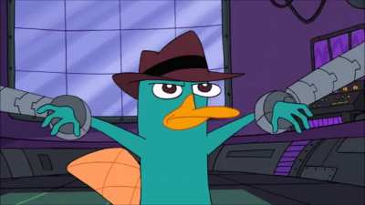 Doofenshmirtz gets his foot murdered by a fucking nail