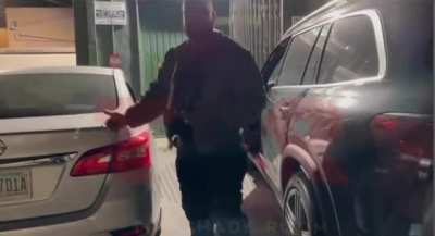 Ye talking to a pap last night