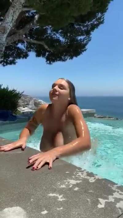 Slow motion boobs