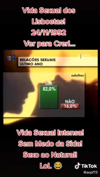 A Vida Sexual Intensa dos portugueses em 1992