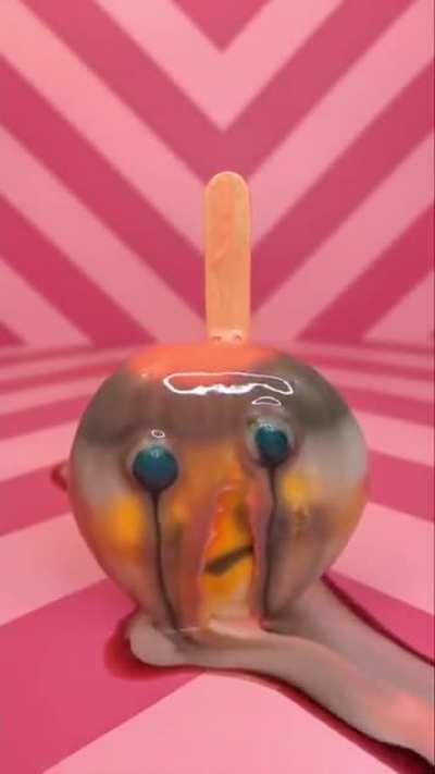 Just watched this melting ice cream in YT shorts