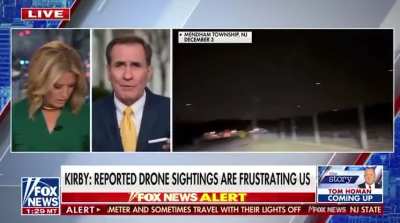 Biden Not Ready to Order Drone Takedowns John Kirby says White House doesn&rsquo;t &ldquo;know enough&rdquo; about the drones to make a decision on whether to take them down. &ldquo;We know people are afraid of it. We know people have concerns. We have those same concerns.&rdquo;