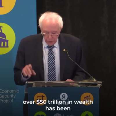 There has been a massive redistribution of wealth in America. But it has gone in exactly the wrong direction. Since 1975, over $50 trillion in wealth has been redistributed from the bottom 90% to the top 1% as corporations spend their profits on stock buy