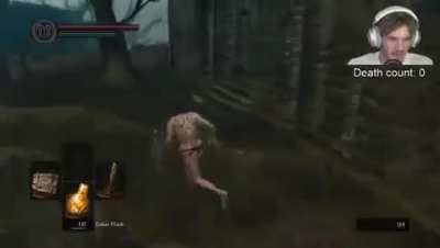 Pewds plays Dark souls
