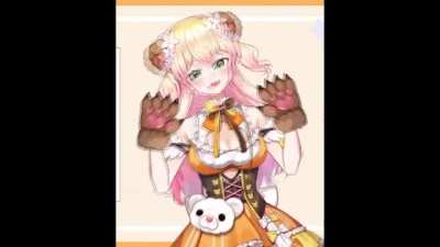 Making KumaNene headbang to different songs everyday - "Excuse My Rudeness, But Could You Please RIP?" by Calliope Mori
