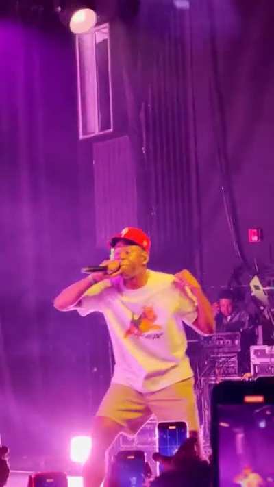 A snippet of one of Tyler&rsquo;s unreleased songs