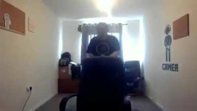 Big oily black men twerking
