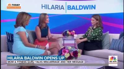 [TW: miscarriage] Hillary&rsquo;s April 9, 2019 Today Show appearance whilst in the midst of a miscarriage. Just noticed this video is no longer up on the Today Show page. So embedding here from YouTube for posterity. Good reminder to ALWAYS SCREEN-SHOT/RECORD 