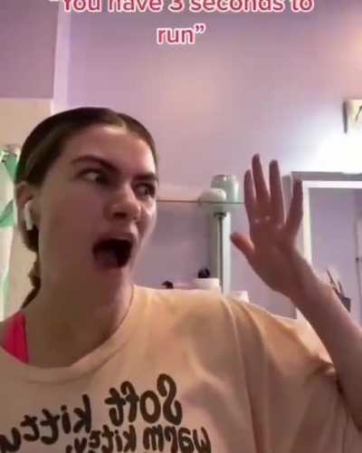 I'd run from that face REAL quick