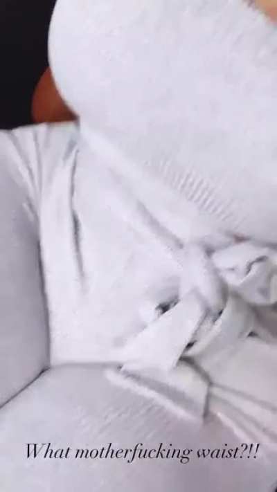 Those thighs got me sprung..