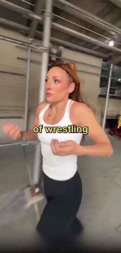 Becky Lynch featured in “The Running Interview”