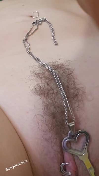 The closest thing you get to near my pussy is the key to your cage