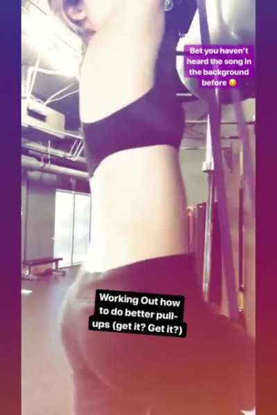 At the gym