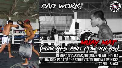Muay Thai pad work styles