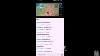 Kid who’s live-streaming thinks he’s receiving real donations