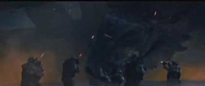 Ghidorah awakens to The Number of the Beast: