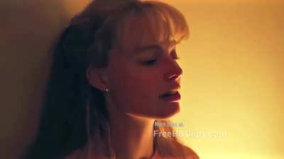 Margot Robbie Kicks and Knees Husband in the Balls in "Unk Show" (Unk Year) - Ballbusting