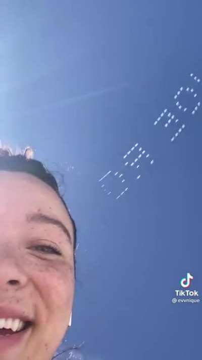 A message from the sky