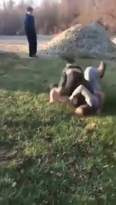 Nothing scarier than a wrestler who knows how to fight dirty