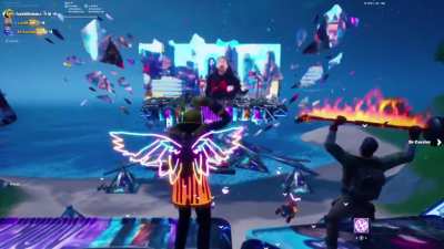 Perfectly timed my &ldquo;Drop The Bass&rdquo; emote to a Steve Aoki beat drop.