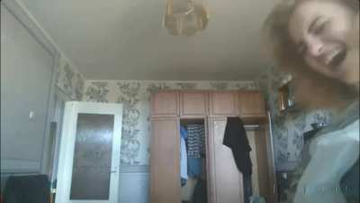 Naughty friend also went for her bra