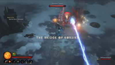 If you break the barrels in the final area of Blizzard World, you'll rarely get a "legendary drop" (Diablo 3 easter egg)