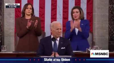 &ldquo;Fund the police&rdquo; - Republicans &amp;amp; Democrats give Biden a standing ovation