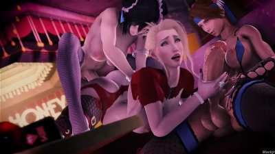Scarlet cumflation, Futa Tifa and Jessie (BlackJr) [Final Fantasy 7]