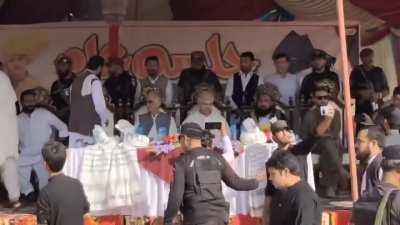 "No comment" Pervez Khattak