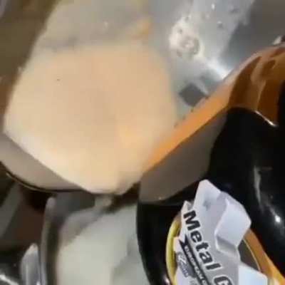 Esa pizza paso por todos los estados de la materia o.O