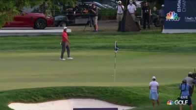 Jon Rahm's INSANE 66 foot putt to win the BMW playoff