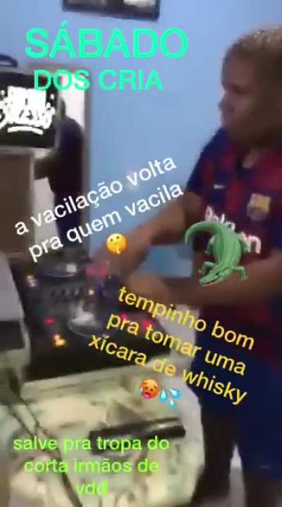Quase esqueci do s&aacute;bado dos crias