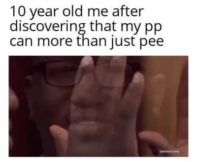 The power is in my hands
