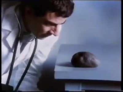 Mr Bean is a doctor, and hits a rock so hard it bleeds. You heard me right.